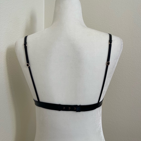 Savage X Fenty Women’s Black “Locket Down Bra Collection,” Size Small (32C/D) - Picture 12 of 14